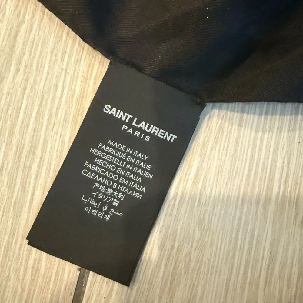 Brand new ysl Elegant Black Scarf / scarf